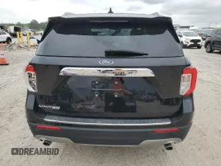 2022 Ford Explorer Limited with VIN 1FMSK7FH5NGA79510, listed as a Copart auction lot 52626945 with 41,095 mi miles and Salvage Title. Bid and sale history available at carsss.com. Image 6.