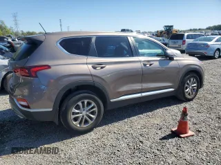 2020 Hyundai Santa Fe SE with VIN 5NMS23AD3LH238984, listed as a Copart auction lot 48313335 with 35,626 mi miles and Non Repairable. Bid and sale history available at carsss.com. Image 3.