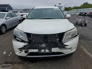 2015 Nissan Pathfinder Platinum with VIN 5N1AR2MM6FC640557, listed as a Copart auction lot 55948055 with 136,461 mi miles and Clean title. Bid and sale history available at DreamBid. Image 5.