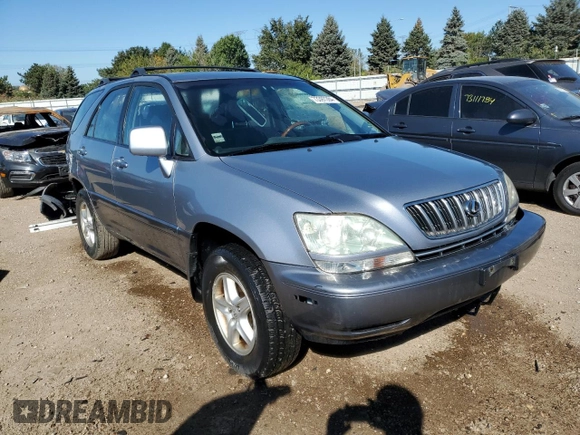 2002 Lexus RX 300 with VIN JTJHF10UX20277815, listed as a Copart auction lot 73397284 with 214,627 mi miles and Salvage Title. Bid and sale history available at carsss.com. Image 4.