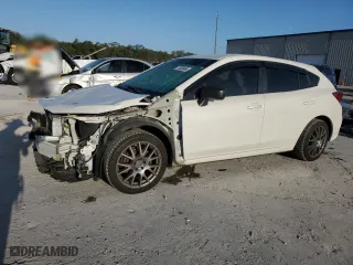 2017 Subaru Impreza with VIN 4S3GTAA68H1723616, listed as a Copart auction lot 77035964 with 93,430 mi miles and Salvage Title. Bid and sale history available at carsss.com. Image 1.