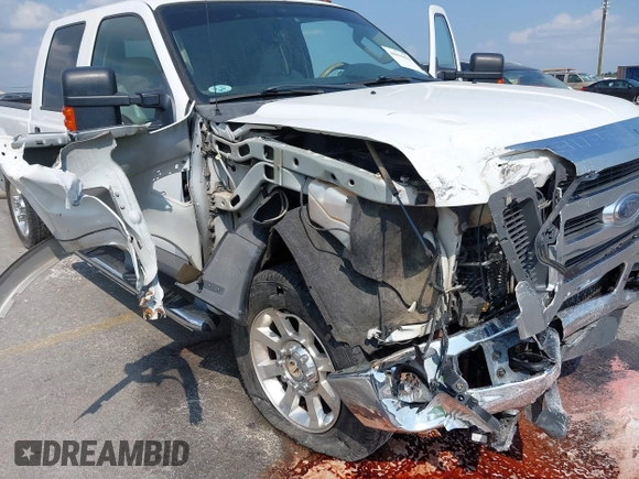 2008 Ford F-250 XL with VIN 1FTSW21R68EE10400, listed as a IAAI auction lot 40030423 with 160,032 mi miles. Bid and sale history available at carsss.com. Image 6.