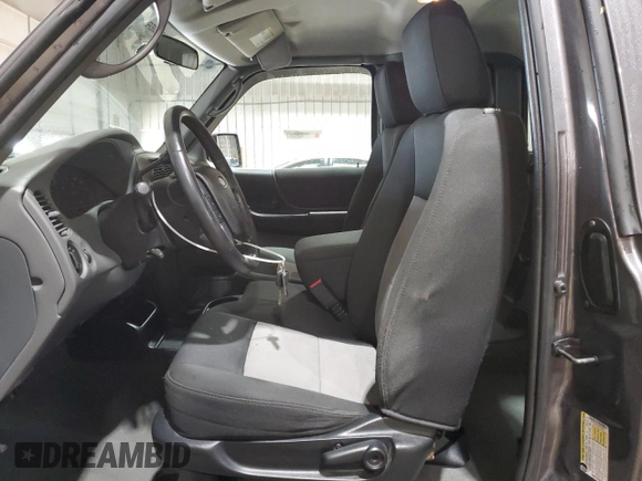 2010 Ford Ranger XLT with VIN 1FTLR4FEXAPA59563, listed as a Copart auction lot 53539745 with 110,784 mi miles and Salvage title. Bid and sale history available at DreamBid. Image 7.