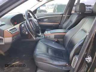2004 BMW 7 Series with VIN WBAGL63594DP72797, listed as a Copart auction lot 49313695 with 182,785 mi miles and Salvage title. Bid and sale history available at DreamBid. Image 7.
