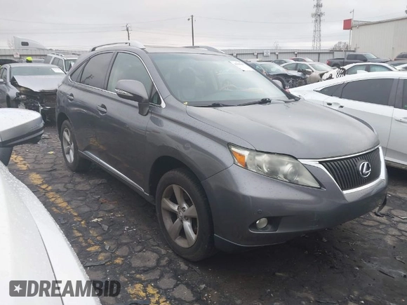2012 Lexus RX 350 with VIN 2T2BK1BA2CC125232, listed as a IAAI auction lot 41047067 with 250,000 mi miles. Bid and sale history available at carsss.com. Image 1.
