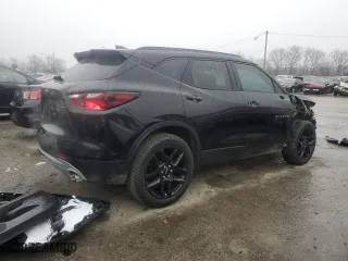 2019 Chevrolet Blazer with VIN 3GNKBBRA7KS691718, listed as a Copart auction lot 43977155 with 54,931 mi miles and Salvage Title. Bid and sale history available at carsss.com. Image 3.