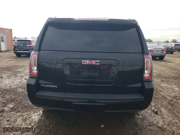 2016 GMC Yukon SLT with VIN 1GKS2BKC1GR280026, listed as a Copart auction lot 61636234 with 0 mi miles and Salvage Title. Bid and sale history available at carsss.com. Image 6.