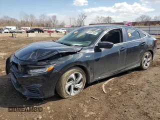 2019 Honda Insight EX with VIN 19XZE4F59KE018221, listed as a Copart auction lot 50454905 with Not Provided miles and Salvage Title. Bid and sale history available at DreamBid. Image 1.