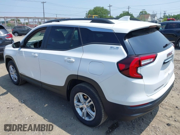 2023 GMC Terrain SLE z VIN 3GKALTEG4PL237983, wystawiony jako IAAI lot #42810324 z przebiegiem 33 064 mil mil oraz . Historia ofert i sprzedaży dostępna na DreamBid. Obrazek 3.