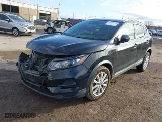 2020 Nissan Rogue Sport SL with VIN JN1BJ1CV9LW261456, listed as a IAAI auction lot 41331513 with 59,088 mi miles. Bid and sale history available at carsss.com. Image 2.