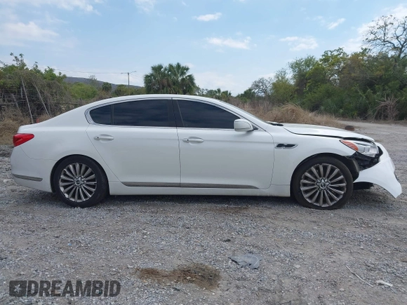 2015 Kia K900 Luxury with VIN KNALW4D44F6018536, listed as a IAAI auction lot 41795388 with 83,188 mi miles. Bid and sale history available at carsss.com. Image 14.