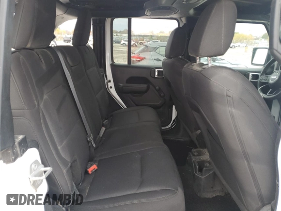 2023 Jeep Wrangler Sport S with VIN 1C4HJXDG9PW671495, listed as a Copart auction lot 78874964 with 14,586 mi miles and Salvage Title. Bid and sale history available at DreamBid. Image 10.