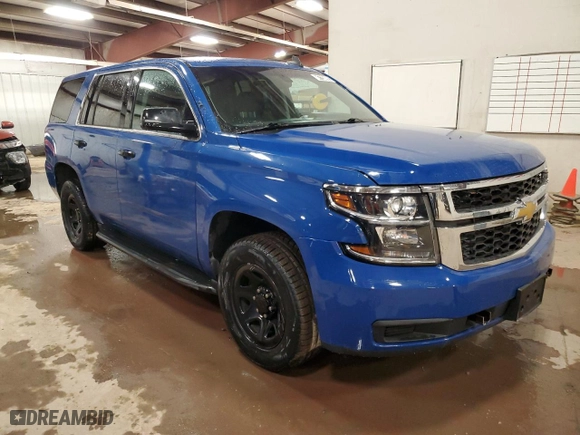 2018 Chevrolet Tahoe Commercial with VIN 1GNSKDEC6JR312258, listed as a Copart auction lot 47268985 with 117,782 mi miles and Clean Title. Bid and sale history available at carsss.com. Image 4.