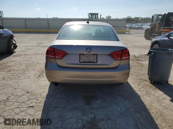 2015 Volkswagen Passat Limited Edition Edition with VIN 1VWAT7A32FC096487, listed as a Copart auction lot 62370505 with 186,517 mi miles and Clean title. Bid and sale history available at DreamBid. Image 6.