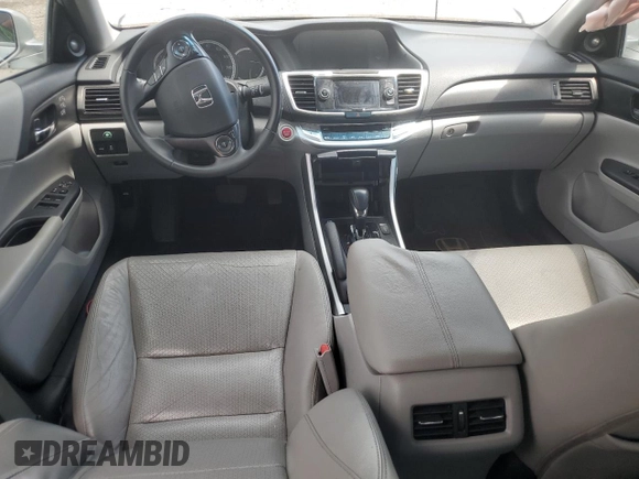 2015 Honda Accord EX-L with VIN 1HGCR2F84FA121002, listed as a Copart auction lot 62891965 with 120,037 mi miles and Salvage title. Bid and sale history available at DreamBid. Image 8.