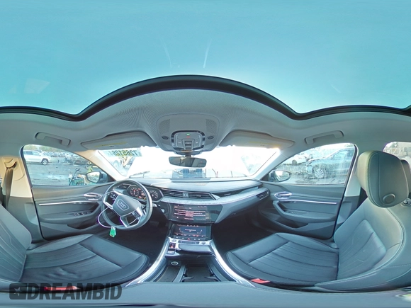 2022 Audi e-tron Premium with VIN WA1AAAGE3NB023738, listed as a Copart auction lot 72651284 with 35,531 mi miles and Salvage Title. Bid and sale history available at DreamBid. Image 15.