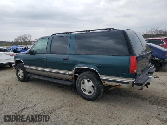1998 Chevrolet Suburban with VIN 1GNFK16R3WJ359062, listed as a Copart auction lot 54632515 with 195,134 mi miles and Non Repairable. Bid and sale history available at DreamBid. Image 2.