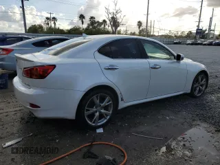 2010 Lexus IS 350 with VIN JTHBE5C24A2017439, listed as a Copart auction lot 85369904 with 157,074 mi miles and Salvage title. Bid and sale history available at DreamBid. Image 3.