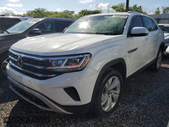 2021 Volkswagen Atlas SEL с VIN 1V2EE2CA5MC222043, выставлен на аукционе Copart как лот 73832514 с пробегом 21 164 миль миль и Списание • Salvage title. История ставок и продаж доступна на DreamBid. Изображение 1.