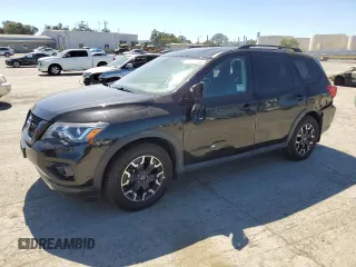 2019 Nissan Pathfinder SV with VIN 5N1DR2MN4KC613731, listed as a Copart auction lot 50337135 with 140,801 mi miles and Salvage Title. Bid and sale history available at carsss.com. Image 1.