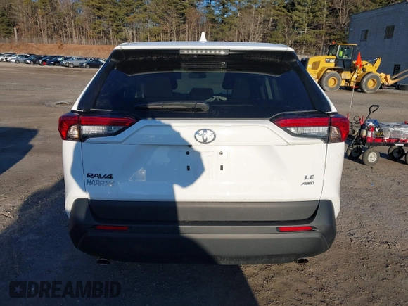 2024 Toyota RAV4 LE with VIN 2T3F1RFV9RC395174, listed as a IAAI auction lot 41740425 with 11,706 mi miles. Bid and sale history available at carsss.com. Image 16.