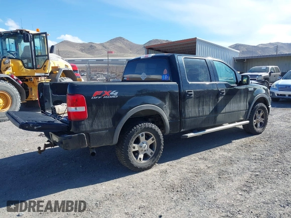 2004 Ford F-150 XLT with VIN 1FTPW14504KB31173, listed as a IAAI auction lot 41795466 with 192,950 mi miles. Bid and sale history available at carsss.com. Image 4.