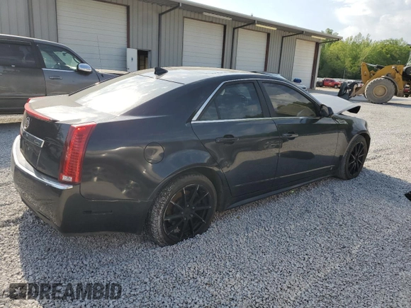 2012 Cadillac CTS Luxury with VIN 1G6DE5E54C0118242, listed as a Copart auction lot 53395325 with 176,841 mi miles and Salvage title. Bid and sale history available at DreamBid. Image 3.