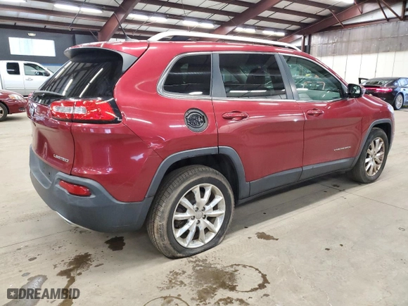 2014 Jeep Cherokee Limited with VIN 1C4PJMDS5EW215733, listed as a Copart auction lot 43314655 with 191,919 mi miles and Clean Title. Bid and sale history available at carsss.com. Image 3.