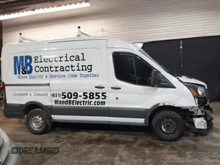 2016 Ford Transit Cargo with VIN 1FTYR1CM2GKA12288, listed as a IAAI auction lot 41752611 with 238,715 mi miles and . Bid and sale history available at DreamBid. Image 13.