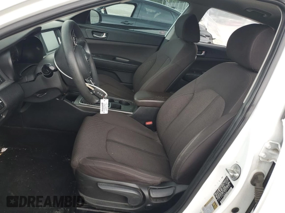 2019 Kia Optima LX with VIN 5XXGT4L33KG336245, listed as a Copart auction lot 59780595 with 119,860 mi miles and Salvage title. Bid and sale history available at DreamBid. Image 7.