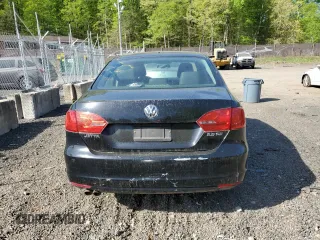 2011 Volkswagen Jetta Sedan SE w/Convenience & Sunroof PZEV with VIN 3VWDZ7AJ2BM339007, listed as a Copart auction lot 53679025 with 0 mi miles and Salvage Title. Bid and sale history available at carsss.com. Image 6.