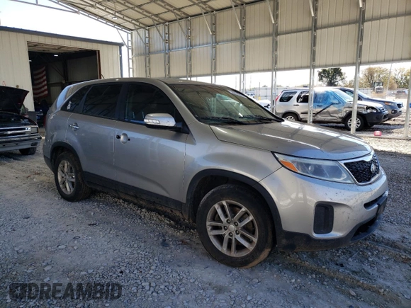2014 Kia Sorento LX with VIN 5XYKT3A64EG472062, listed as a Copart auction lot 78656314 with 180,708 mi miles and Salvage Title. Bid and sale history available at DreamBid. Image 4.