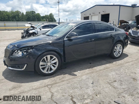 2015 Buick Regal Premium I with VIN 2G4GN5EX1F9290682, listed as a Copart auction lot 62157835 with 179,212 mi miles and Salvage title. Bid and sale history available at DreamBid. Image 1.