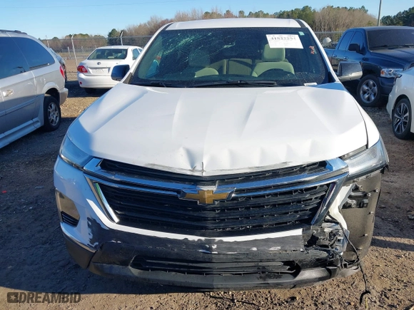 2022 Chevrolet Traverse LS with VIN 1GNERFKW4NJ132381, listed as a IAAI auction lot 41822204 with 85,110 mi miles. Bid and sale history available at carsss.com. Image 11.
