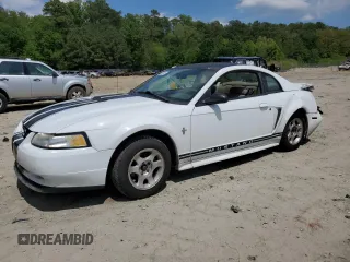 2000 Ford Mustang z VIN 1FAFP4045YF244158, wystawiony jako Copart lot #56420355 z przebiegiem Nie podano mil oraz Szkoda całkowita • Salvage title. Historia ofert i sprzedaży dostępna na DreamBid. Obrazek 1.