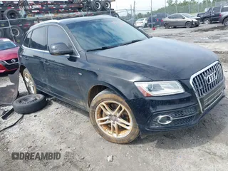 2013 Audi Q5 Premium Plus with VIN WA1DGAFP8DA063221, listed as a IAAI auction lot 42338611 with 91,485 mi miles and . Bid and sale history available at DreamBid. Image 1.