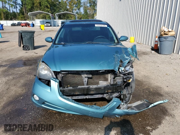 2002 Nissan Altima SE with VIN 1N4BL11DX2C146405, listed as a Copart auction lot 74374154 with 0 mi miles and Salvage Title. Bid and sale history available at carsss.com. Image 5.