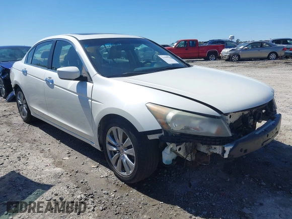 2011 Honda Accord EX-L with VIN 1HGCP3F82BA005724, listed as a IAAI auction lot 41782121 with 184,223 mi miles and . Bid and sale history available at DreamBid. Image 1.
