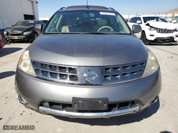 2006 Nissan Murano SE with VIN JN8AZ08W16W502528, listed as a Copart auction lot 74461844 with 144,934 mi miles and Salvage Title. Bid and sale history available at carsss.com. Image 5.