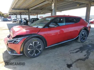 2024 Kia EV6 Wind with VIN KNDC3DLCXR5618895, listed as a Copart auction lot 52322005 with 19,049 mi miles and Salvage Title. Bid and sale history available at carsss.com. Image 1.