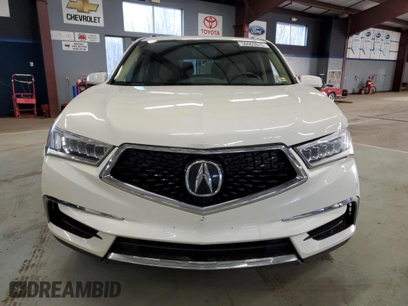 2017 Acura MDX Technology with VIN 5FRYD4H55HB009013, listed as a Copart auction lot 50069845 with 144,380 mi miles and Salvage Title. Bid and sale history available at DreamBid. Image 5.