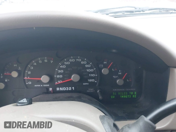 2003 Ford Explorer Eddie Bauer with VIN 1FMZU74KX3UC60074, listed as a IAAI auction lot 42579589 with 149,873 mi miles and . Bid and sale history available at DreamBid. Image 7.