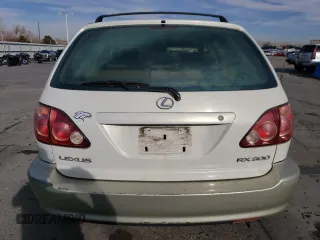 1999 Lexus RX 300 Luxury SUV with VIN JT6HF10U5X0094419, listed as a Copart auction lot 83865004 with 245,914 mi miles and Salvage Title. Bid and sale history available at carsss.com. Image 6.