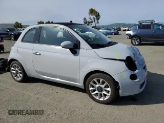 2017 FIAT 500 Pop z VIN 3C3CFFLR8HT544001, wystawiony jako Copart lot #49468035 z przebiegiem 57 079 mil mil oraz Szkoda całkowita • Salvage title. Historia ofert i sprzedaży dostępna na DreamBid. Obrazek 4.