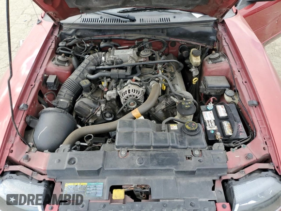 2003 Ford Mustang GT Deluxe with VIN 1FAFP45X13F412731, listed as a Copart auction lot 43479025 with 196,519 mi miles and Salvage Title. Bid and sale history available at carsss.com. Image 11.