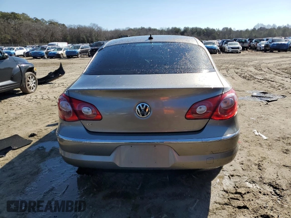 2011 Volkswagen CC Sport z VIN WVWMP7AN6BE711109, wystawiony jako Copart lot #46986105 z przebiegiem 198 582 mil mil oraz Szkoda całkowita • Salvage title. Historia ofert i sprzedaży dostępna na DreamBid. Obrazek 6.