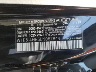 2020 Mercedes-Benz CLA 250 z VIN W1K5J4HB5LN087844, wystawiony jako Copart lot #51920365 z przebiegiem 43 423 mil mil oraz Szkody całkowita. Historia ofert i sprzedaży dostępna na DreamBid. Obrazek 12.