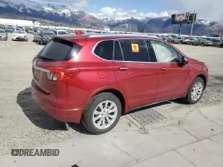 2017 Buick Envision Essence with VIN LRBFXDSAXHD051219, listed as a Copart auction lot 51872195 with Not Provided miles and Salvage Title. Bid and sale history available at carsss.com. Image 3.