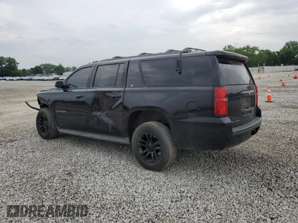 2015 Chevrolet Suburban LT z VIN 1GNSKJKC4FR639428, wystawiony jako Copart lot #60175165 z przebiegiem 218 475 mil mil oraz Szkoda całkowita • Salvage title. Historia ofert i sprzedaży dostępna na DreamBid. Obrazek 2.