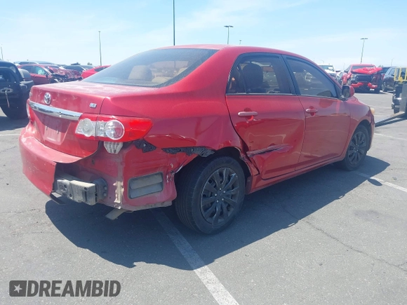 2012 Toyota Corolla L with VIN 2T1BU4EE0CC769746, listed as a IAAI auction lot 41992084 with 217,795 mi miles. Bid and sale history available at carsss.com. Image 4.